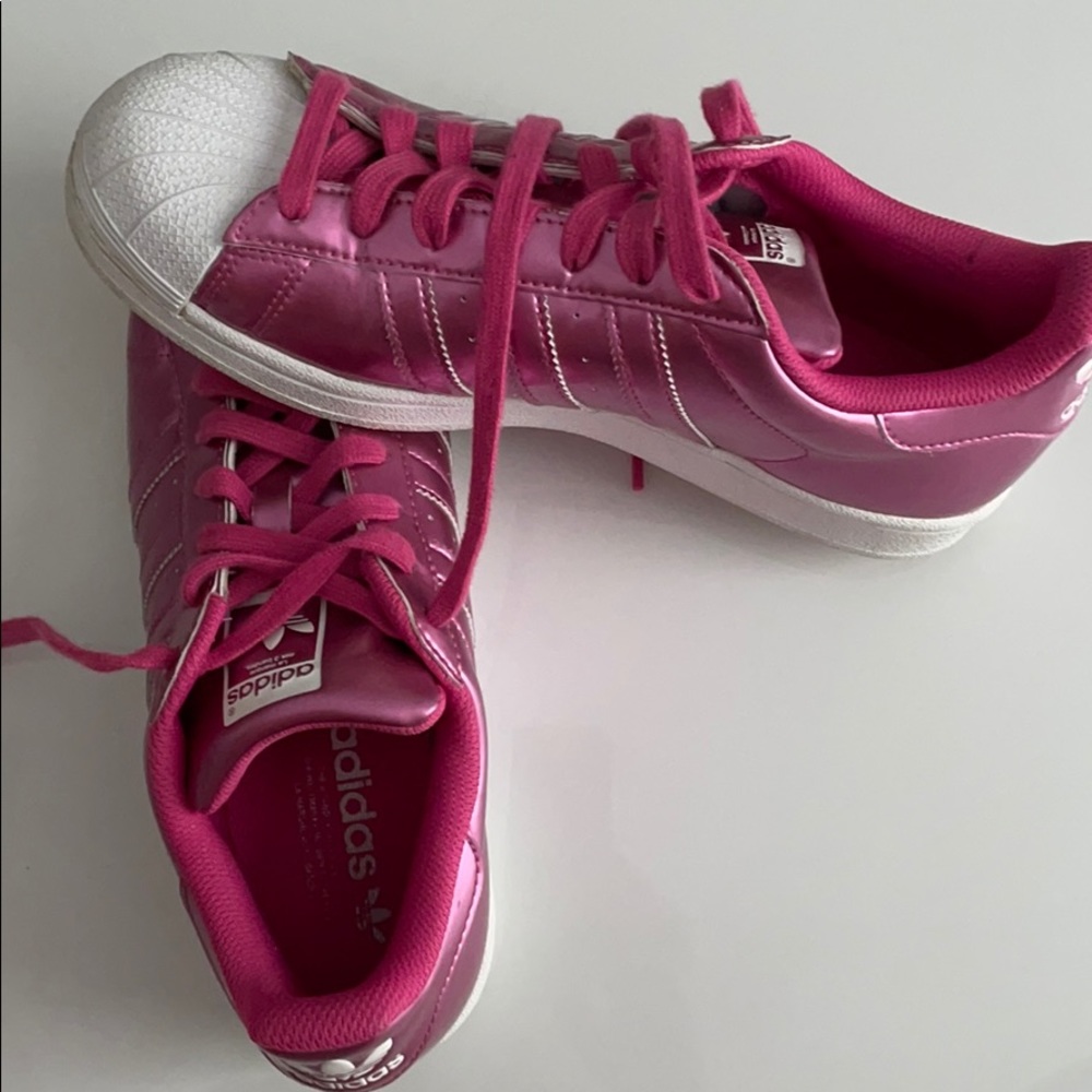 Adidas superstar pink 8 1/2